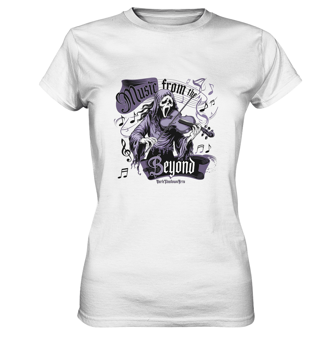 Music from the Beyond: Dunkle Melodien aus der Anderswelt - Ladies Premium Shirt | Lady - Shirts | Dark Shadows Arts