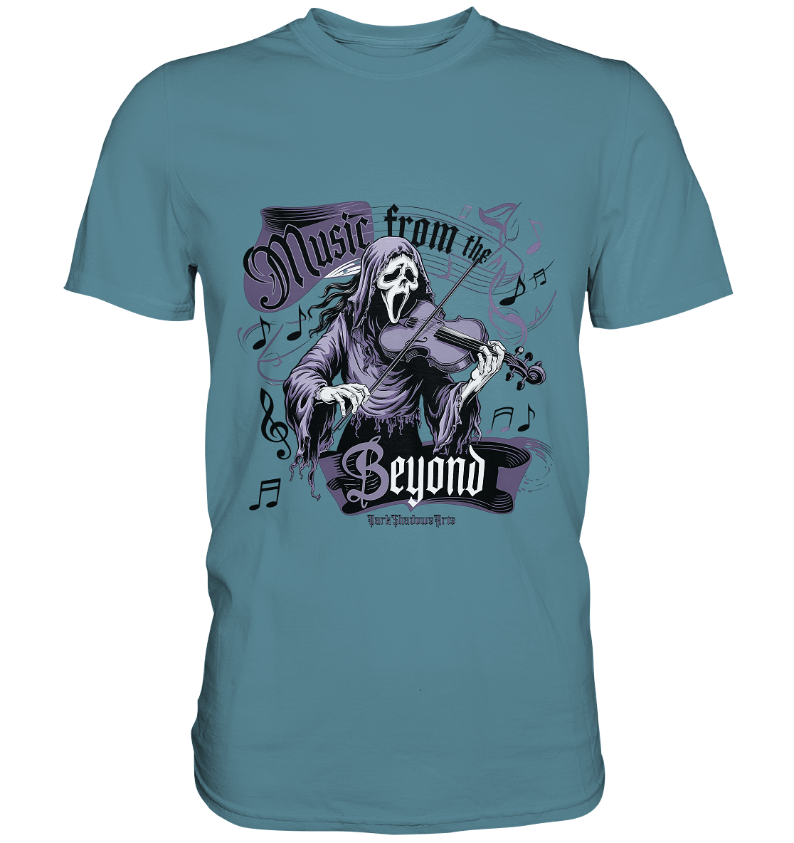 Music from the Beyond: Dunkle Melodien aus der Anderswelt - Premium Shirt | Unisex - Shirts | Dark Shadows Arts