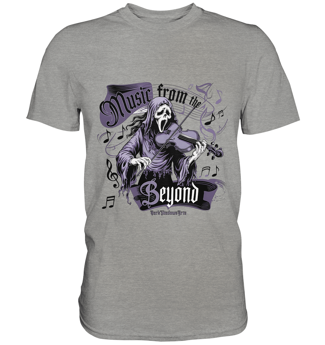 Music from the Beyond: Dunkle Melodien aus der Anderswelt - Premium Shirt | Unisex - Shirts | Dark Shadows Arts