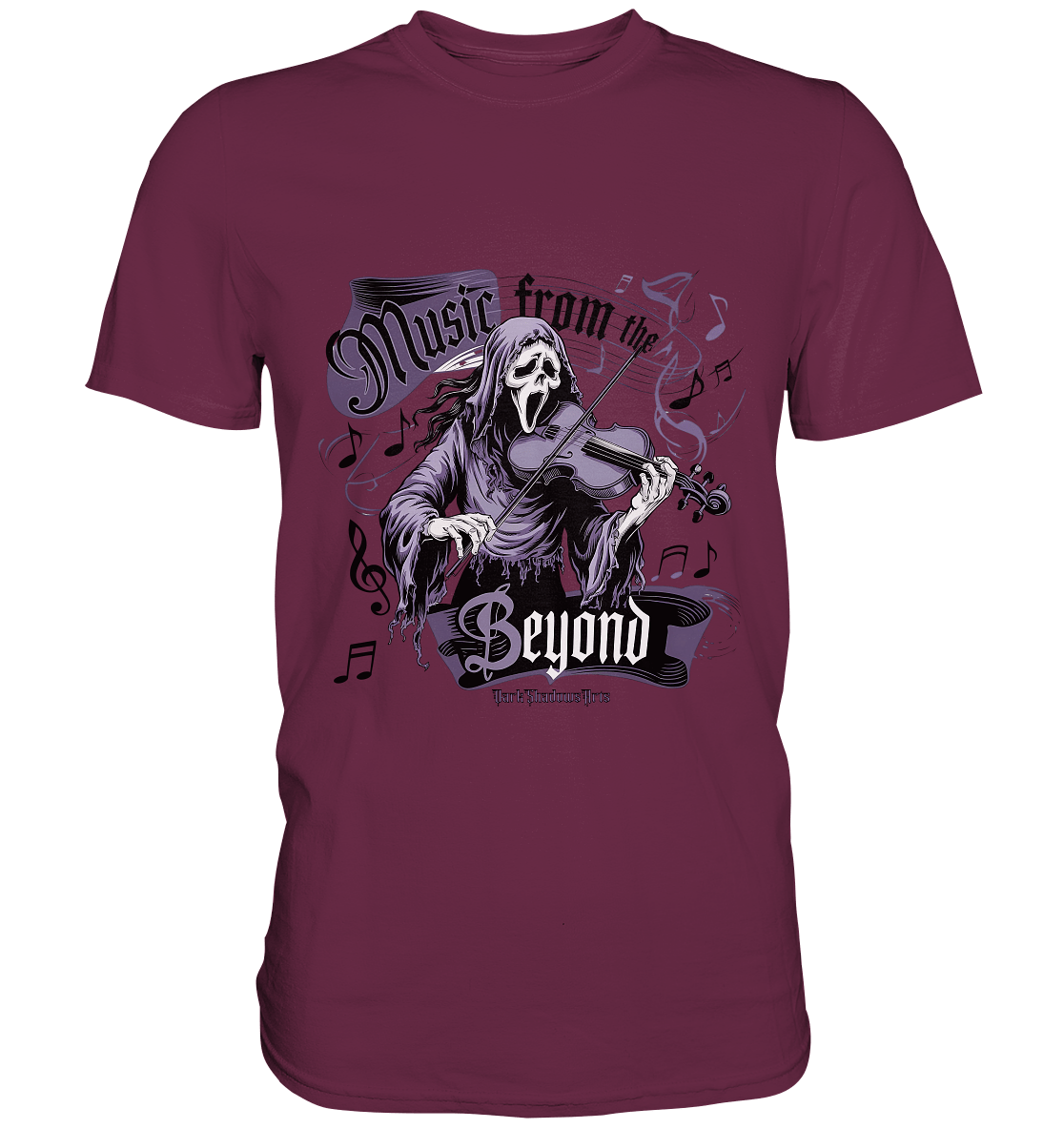 Music from the Beyond: Dunkle Melodien aus der Anderswelt - Premium Shirt | Unisex - Shirts | Dark Shadows Arts
