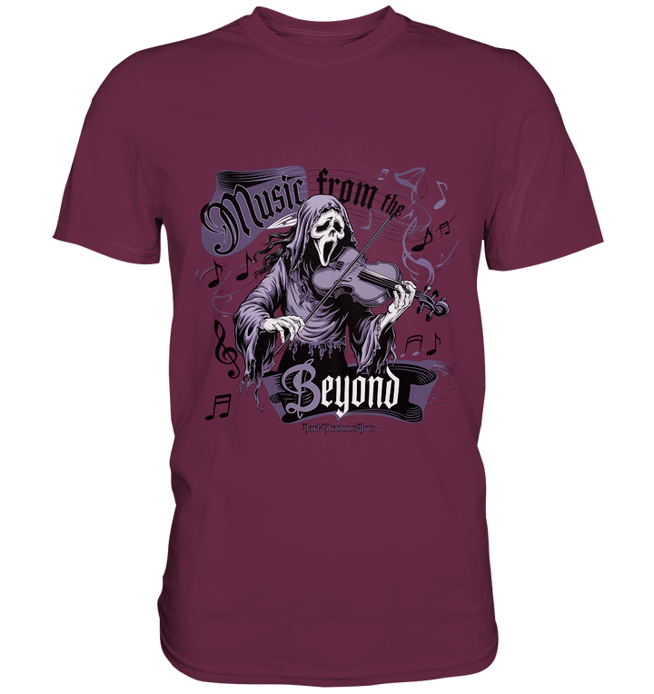 Music from the Beyond: Dunkle Melodien aus der Anderswelt - Premium Shirt | Unisex - Shirts | Dark Shadows Arts