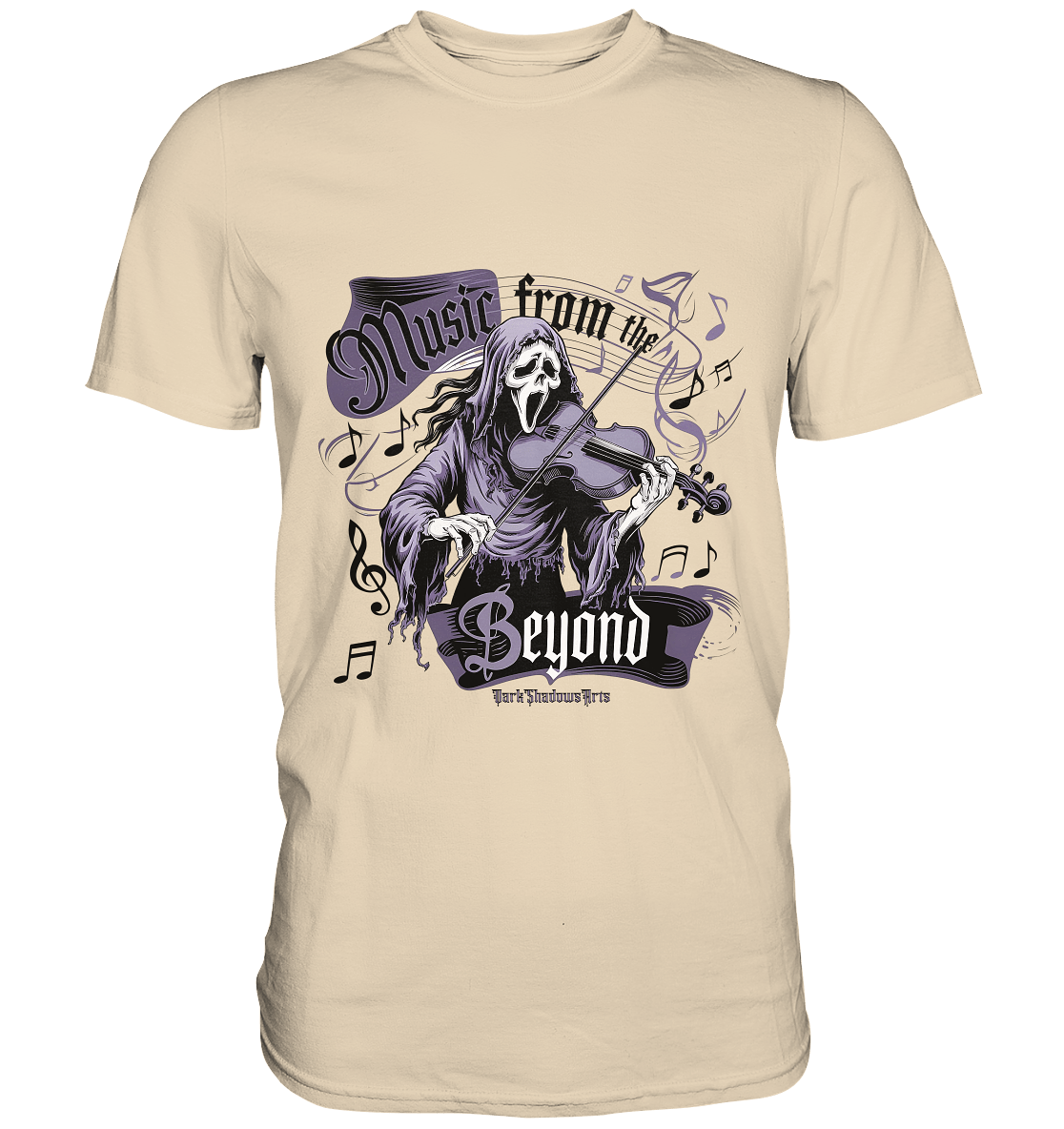 Music from the Beyond: Dunkle Melodien aus der Anderswelt - Premium Shirt | Unisex - Shirts | Dark Shadows Arts