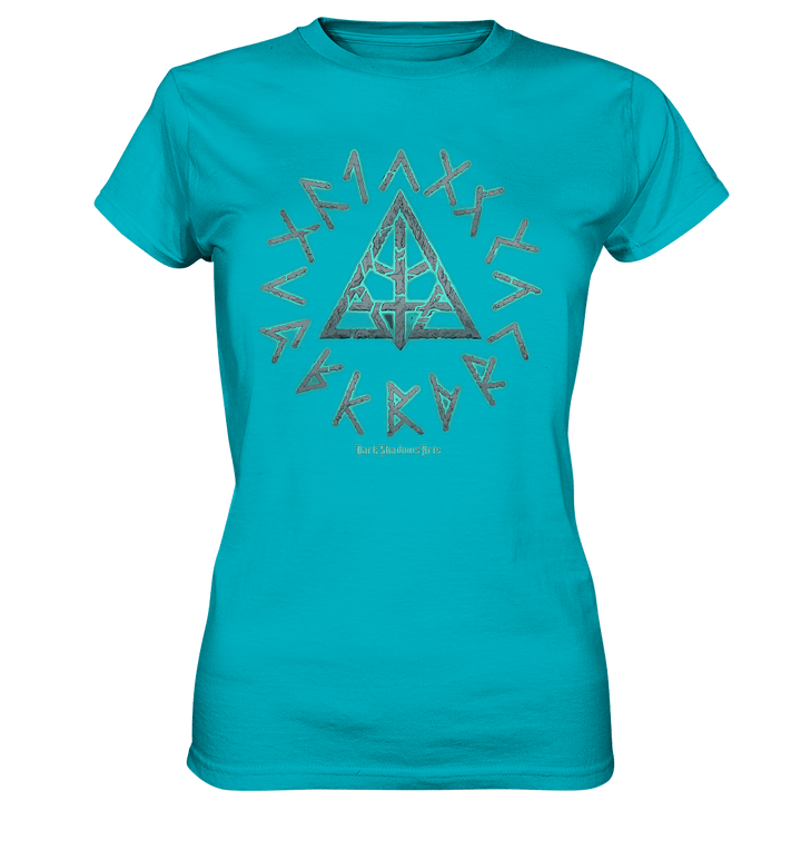 Mystic Viking Runes - Ladies Premium Shirt | Lady - Shirts | Dark Shadows Arts