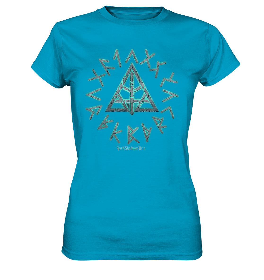 Mystic Viking Runes - Ladies Premium Shirt | Lady - Shirts | Dark Shadows Arts