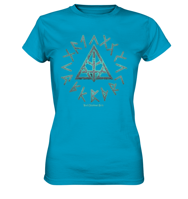 Mystic Viking Runes - Ladies Premium Shirt | Lady - Shirts | Dark Shadows Arts