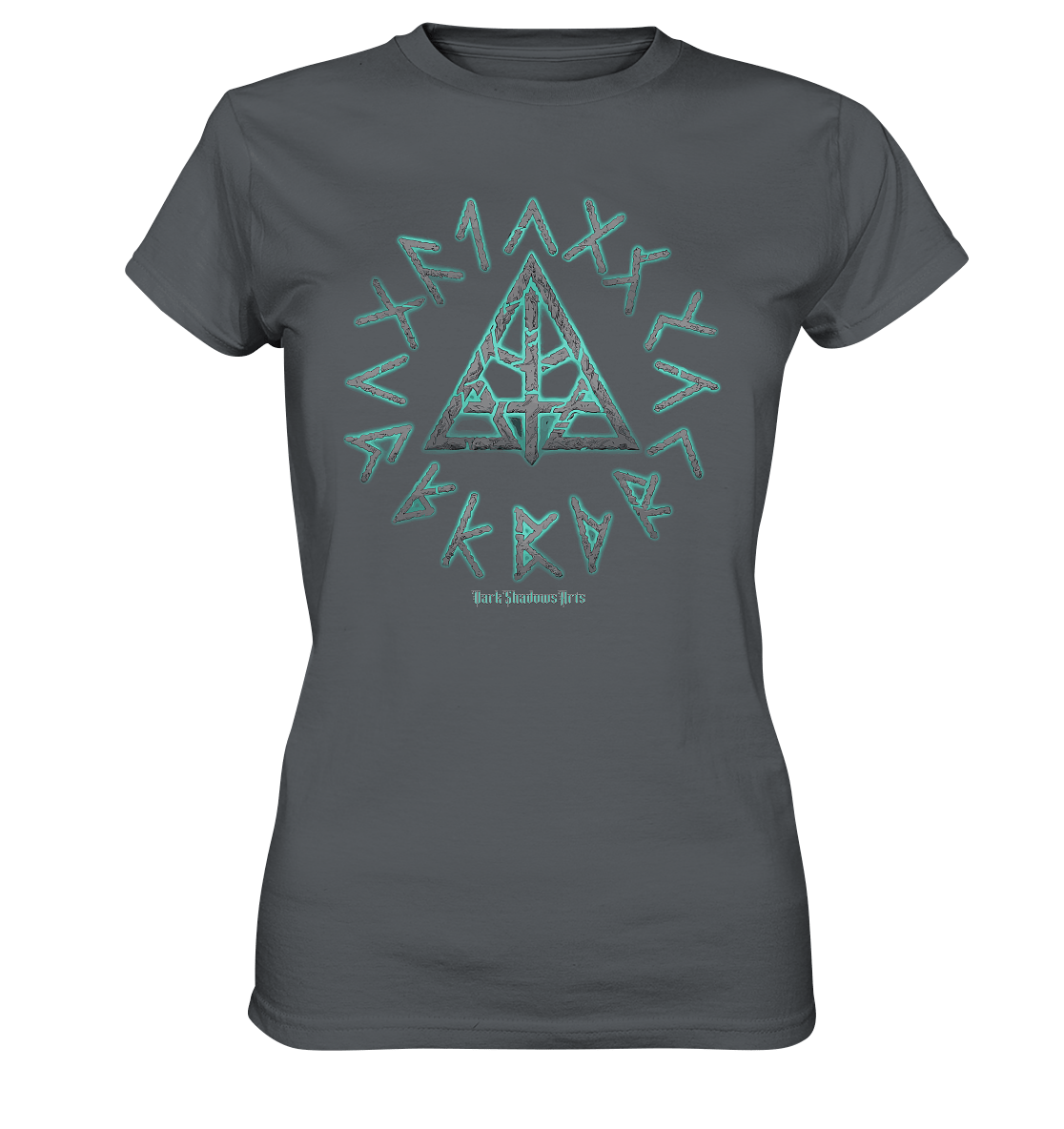 Mystic Viking Runes - Ladies Premium Shirt | Lady - Shirts | Dark Shadows Arts