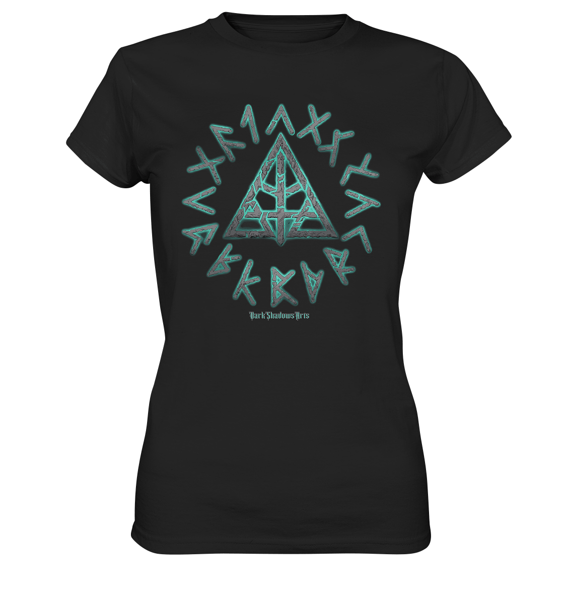 Mystic Viking Runes - Ladies Premium Shirt | Lady - Shirts | Dark Shadows Arts