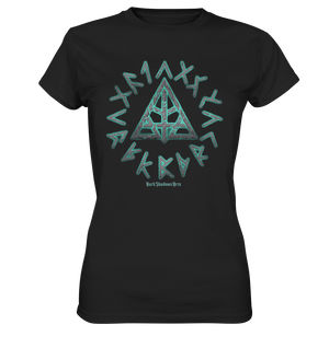 Mystic Viking Runes - Ladies Premium Shirt | Lady - Shirts | Dark Shadows Arts