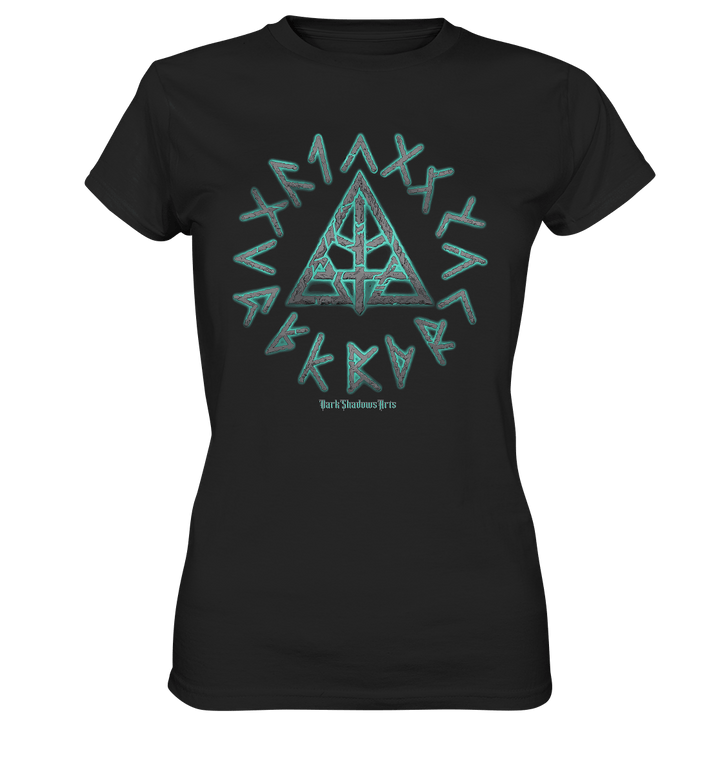 Mystic Viking Runes - Ladies Premium Shirt | Lady - Shirts | Dark Shadows Arts