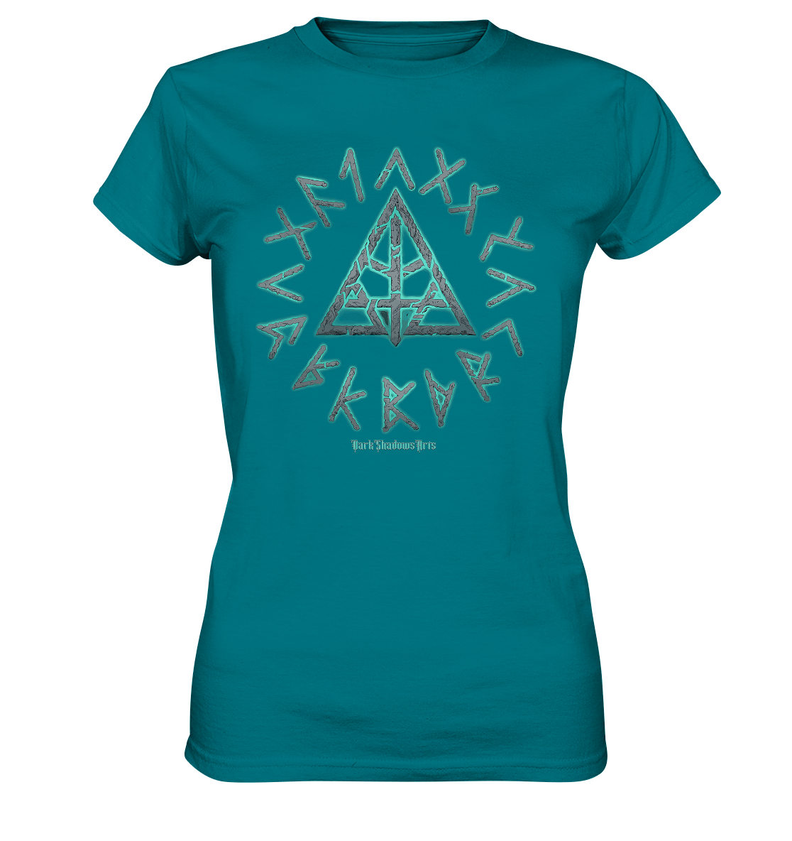 Mystic Viking Runes - Ladies Premium Shirt | Lady - Shirts | Dark Shadows Arts