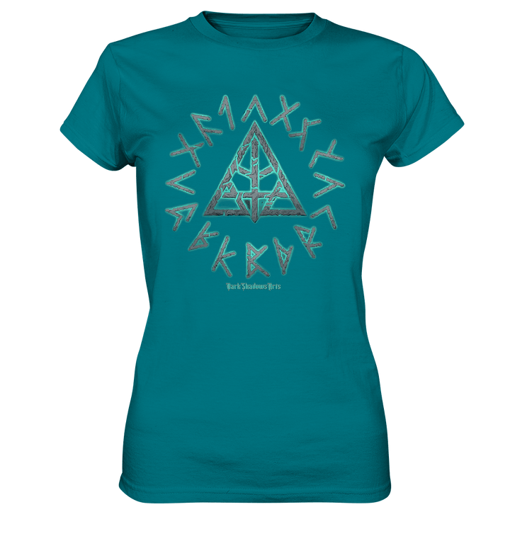 Mystic Viking Runes - Ladies Premium Shirt | Lady - Shirts | Dark Shadows Arts