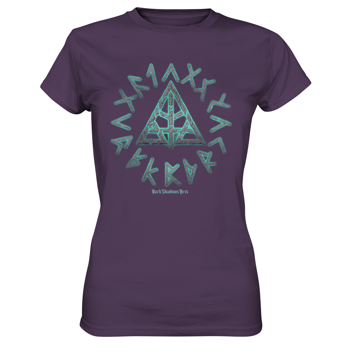 Mystic Viking Runes - Ladies Premium Shirt | Lady - Shirts | Dark Shadows Arts