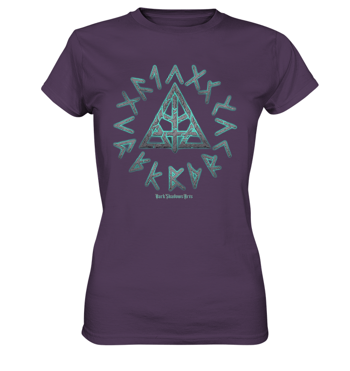 Mystic Viking Runes - Ladies Premium Shirt | Lady - Shirts | Dark Shadows Arts