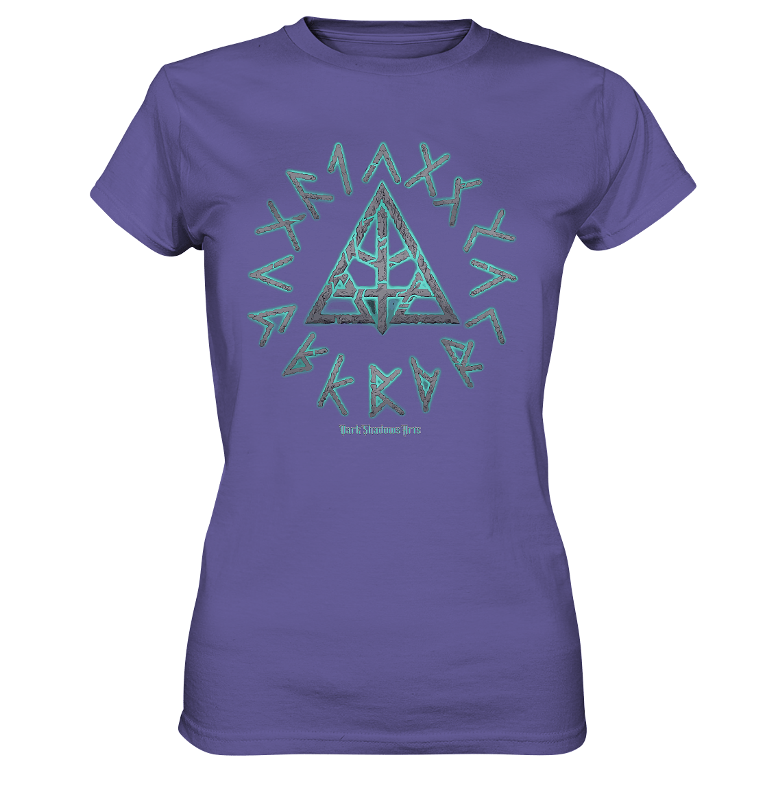 Mystic Viking Runes - Ladies Premium Shirt | Lady - Shirts | Dark Shadows Arts