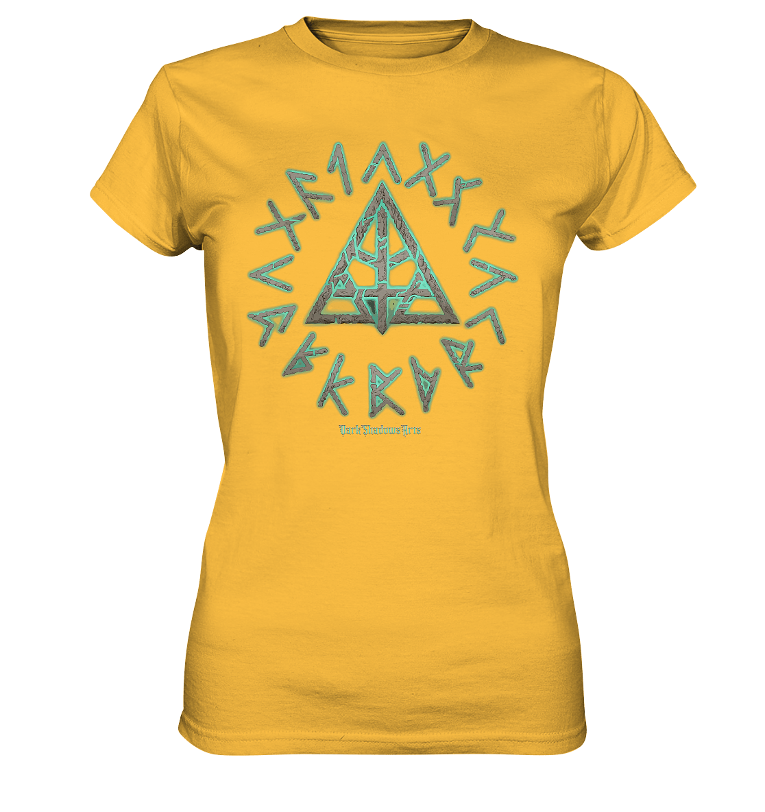 Mystic Viking Runes - Ladies Premium Shirt | Lady - Shirts | Dark Shadows Arts