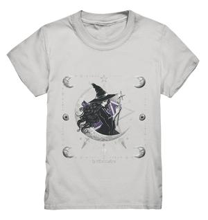Mystische Hexe im Halbmond Magische Sternennacht - Kids Premium Shirt | Kids & Babys | Dark Shadows Arts