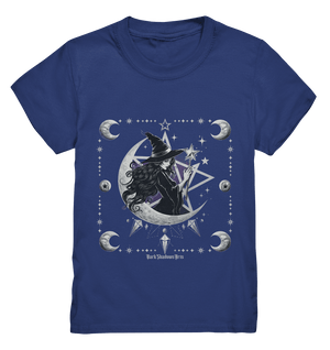 Mystische Hexe im Halbmond Magische Sternennacht - Kids Premium Shirt | Kids & Babys | Dark Shadows Arts