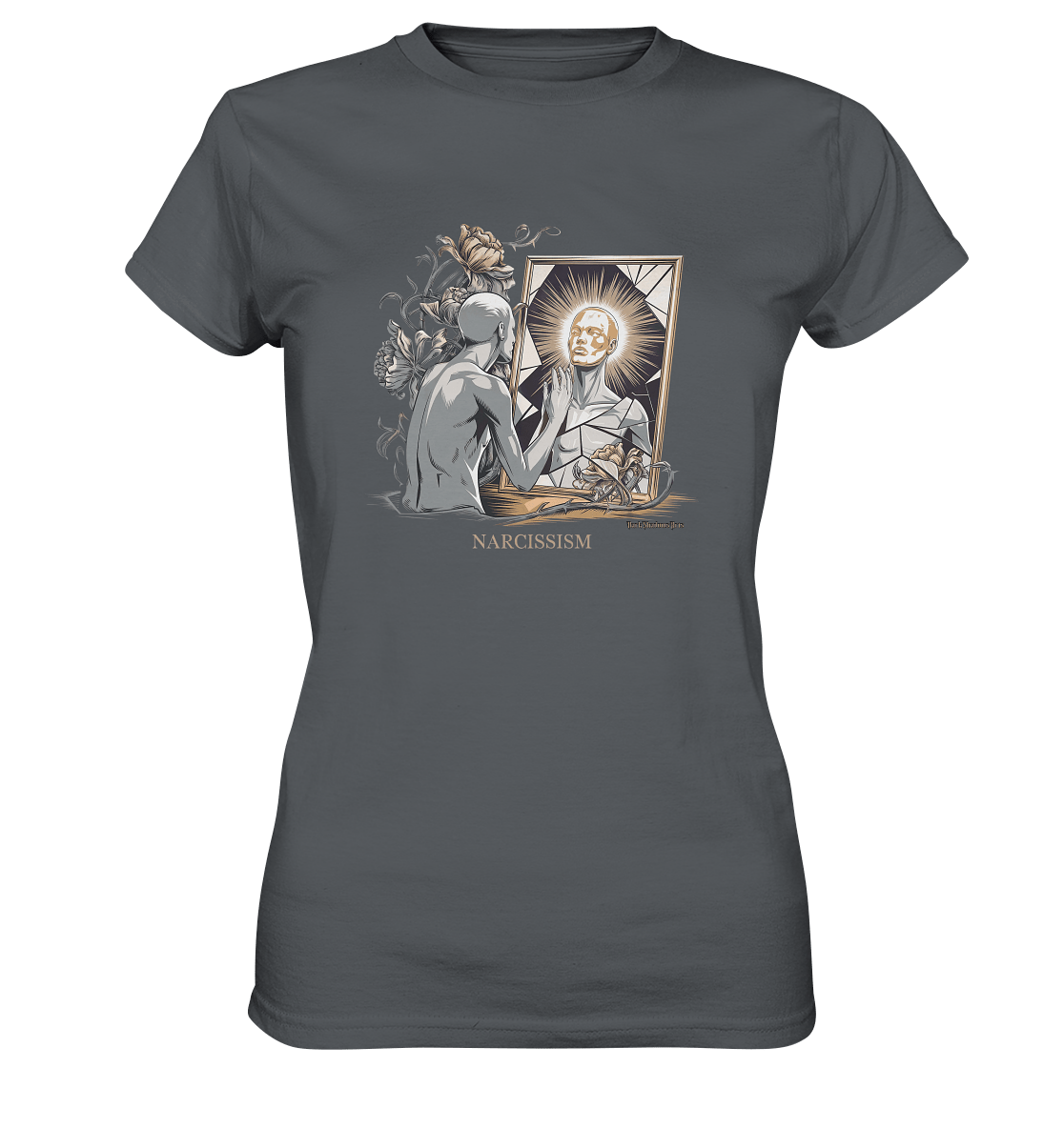 Narcissism - Ladies Premium Shirt | Lady - Shirts | Dark Shadows Arts