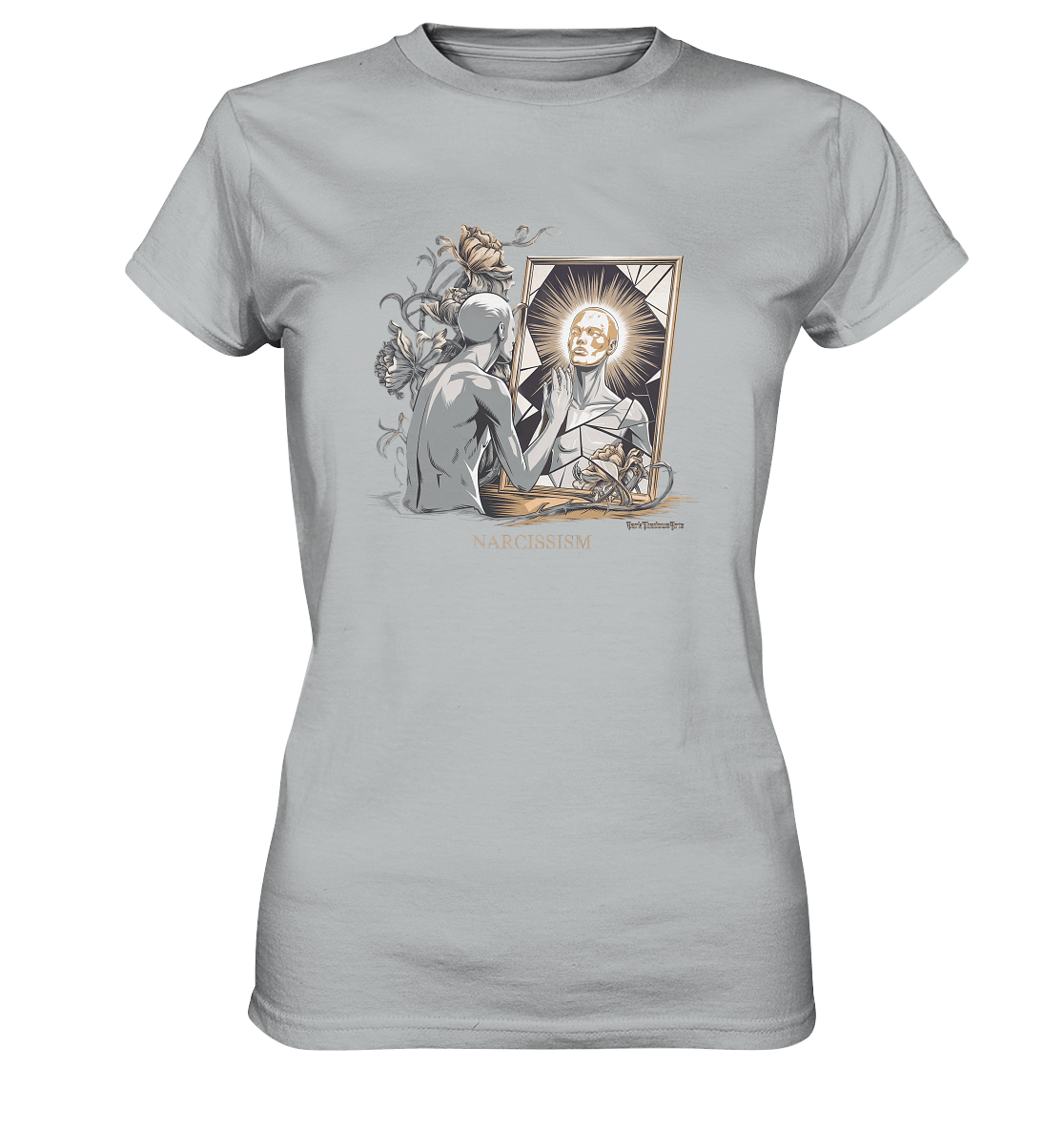 Narcissism - Ladies Premium Shirt | Lady - Shirts | Dark Shadows Arts