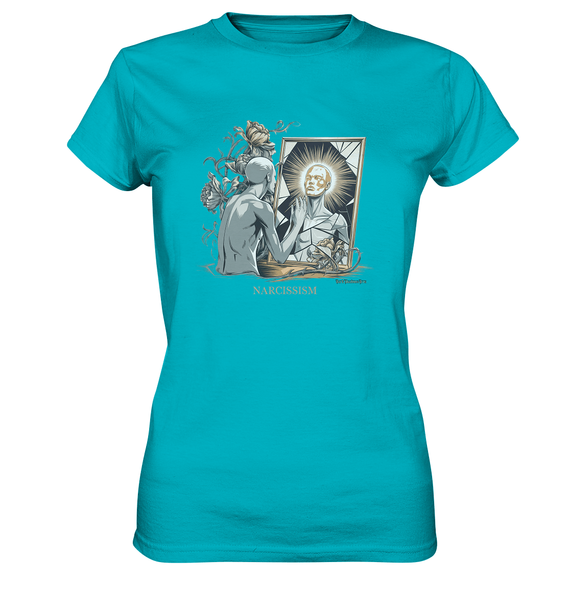 Narcissism - Ladies Premium Shirt | Lady - Shirts | Dark Shadows Arts