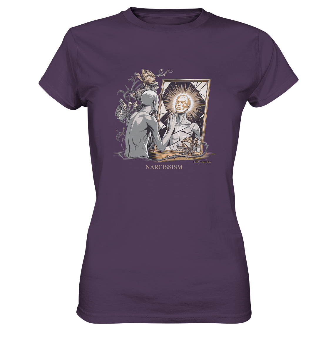 Narcissism - Ladies Premium Shirt | Lady - Shirts | Dark Shadows Arts