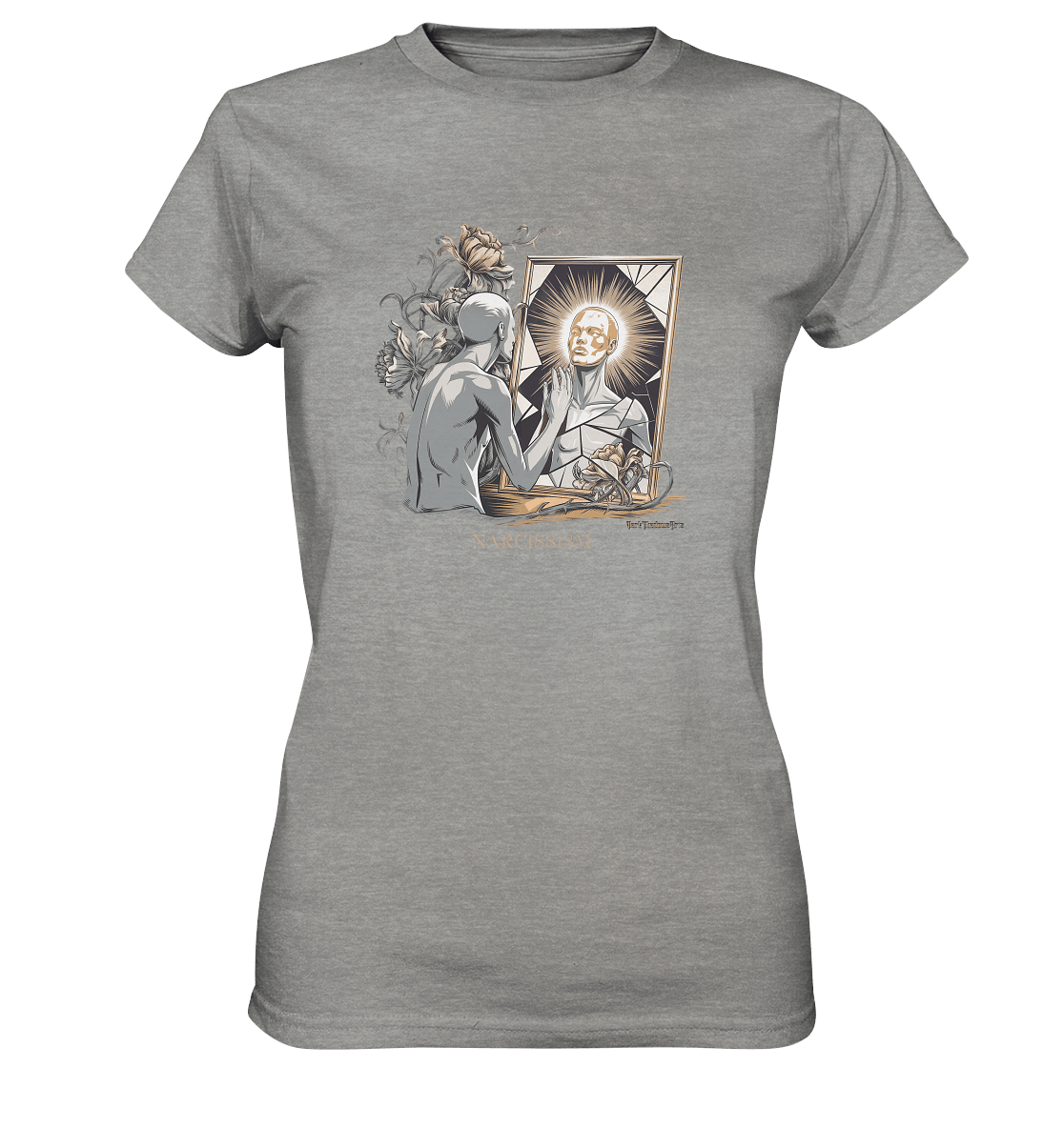 Narcissism - Ladies Premium Shirt | Lady - Shirts | Dark Shadows Arts