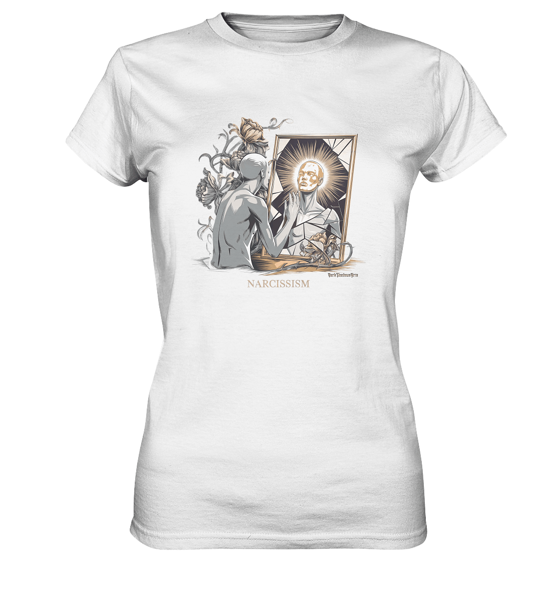 Narcissism - Ladies Premium Shirt | Lady - Shirts | Dark Shadows Arts