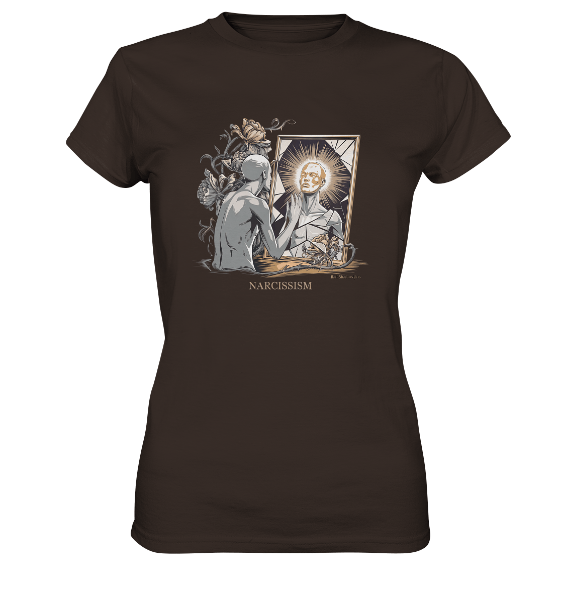 Narcissism - Ladies Premium Shirt | Lady - Shirts | Dark Shadows Arts