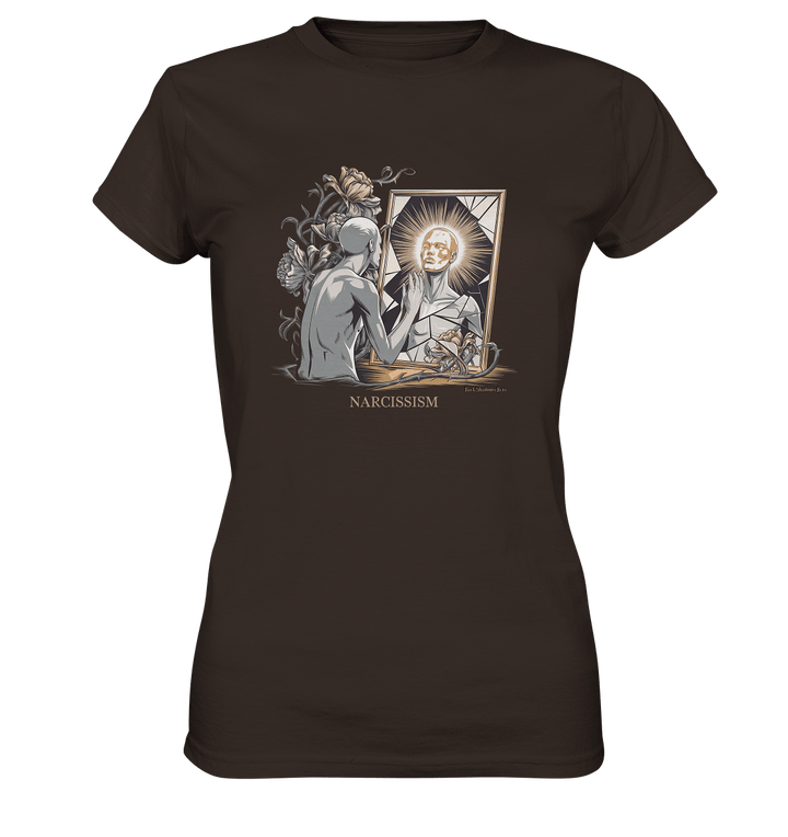 Narcissism - Ladies Premium Shirt | Lady - Shirts | Dark Shadows Arts