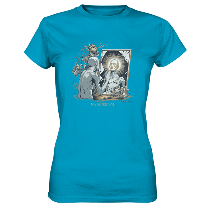 Narcissism - Ladies Premium Shirt | Lady - Shirts | Dark Shadows Arts