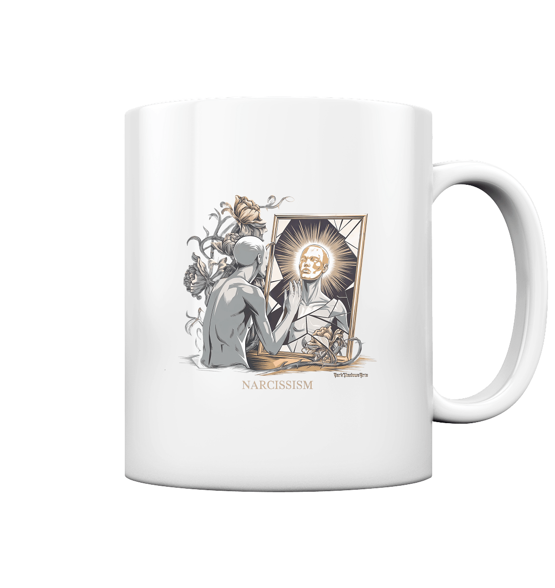 Narcissism - Tasse glossy | Trinkgefäße | Dark Shadows Arts
