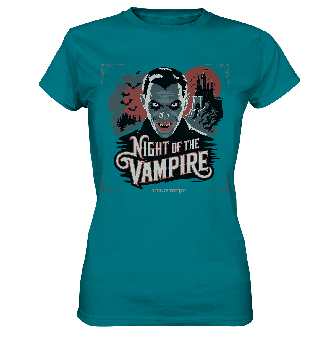 Night of the Vampire - Ladies Premium Shirt | Lady - Shirts | Dark Shadows Arts