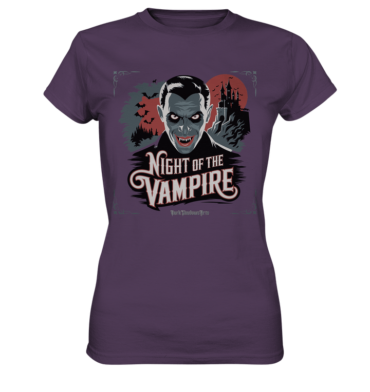 Night of the Vampire - Ladies Premium Shirt | Lady - Shirts | Dark Shadows Arts