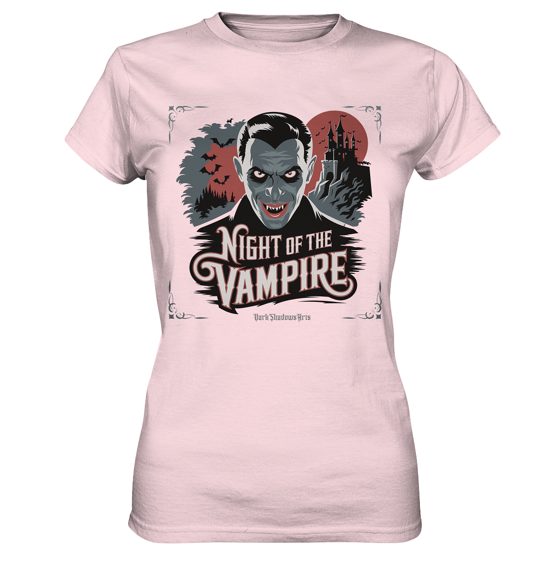 Night of the Vampire - Ladies Premium Shirt | Lady - Shirts | Dark Shadows Arts