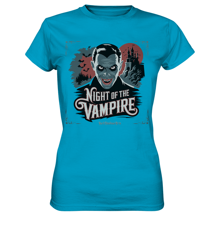 Night of the Vampire - Ladies Premium Shirt | Lady - Shirts | Dark Shadows Arts
