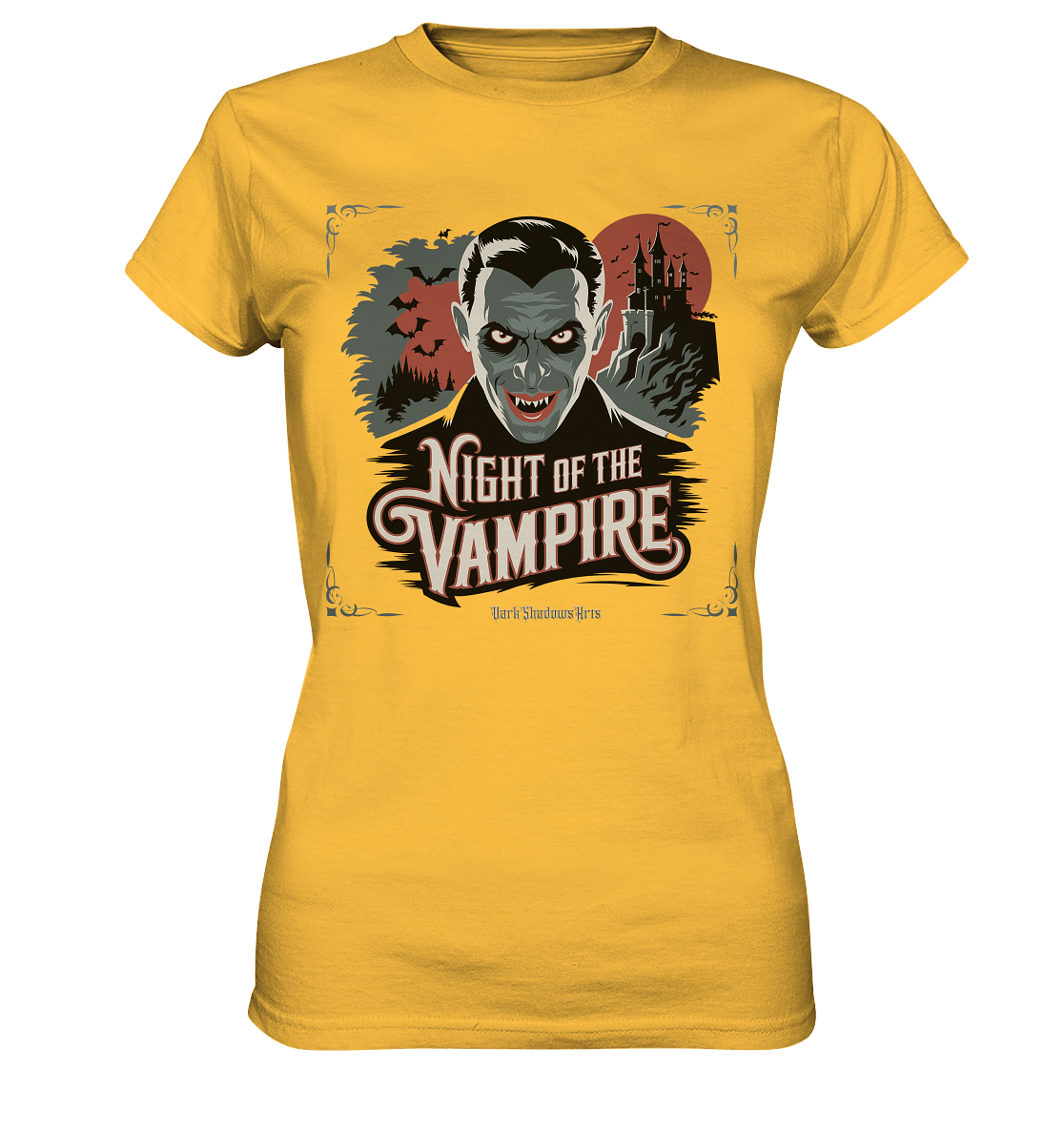 Night of the Vampire - Ladies Premium Shirt | Lady - Shirts | Dark Shadows Arts