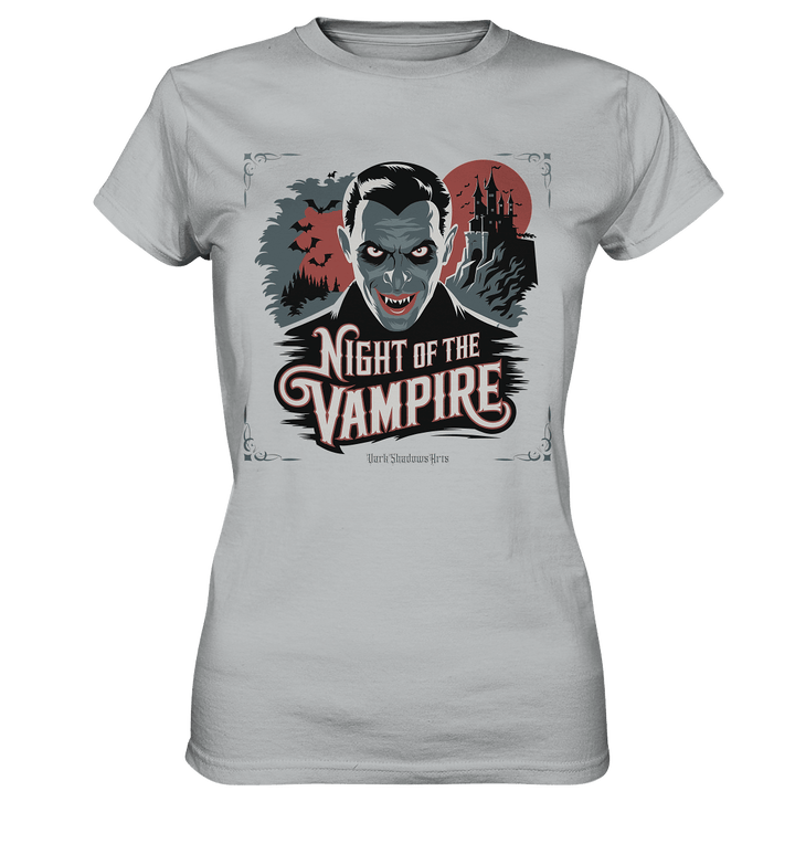 Night of the Vampire - Ladies Premium Shirt | Lady - Shirts | Dark Shadows Arts