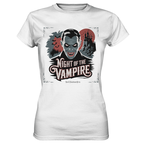 Night of the Vampire - Ladies Premium Shirt | Lady - Shirts | Dark Shadows Arts