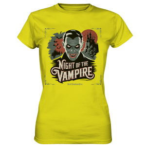 Night of the Vampire - Ladies Premium Shirt | Lady - Shirts | Dark Shadows Arts