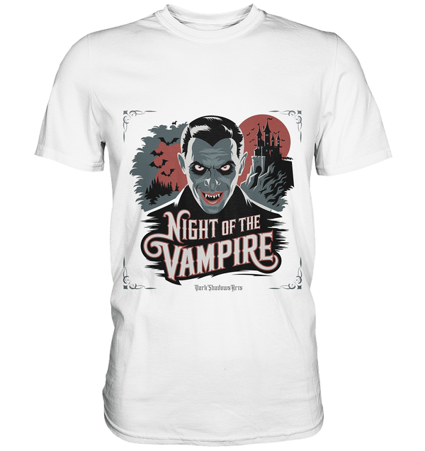 Night of the Vampire - Premium Shirt | Unisex - Shirts | Dark Shadows Arts
