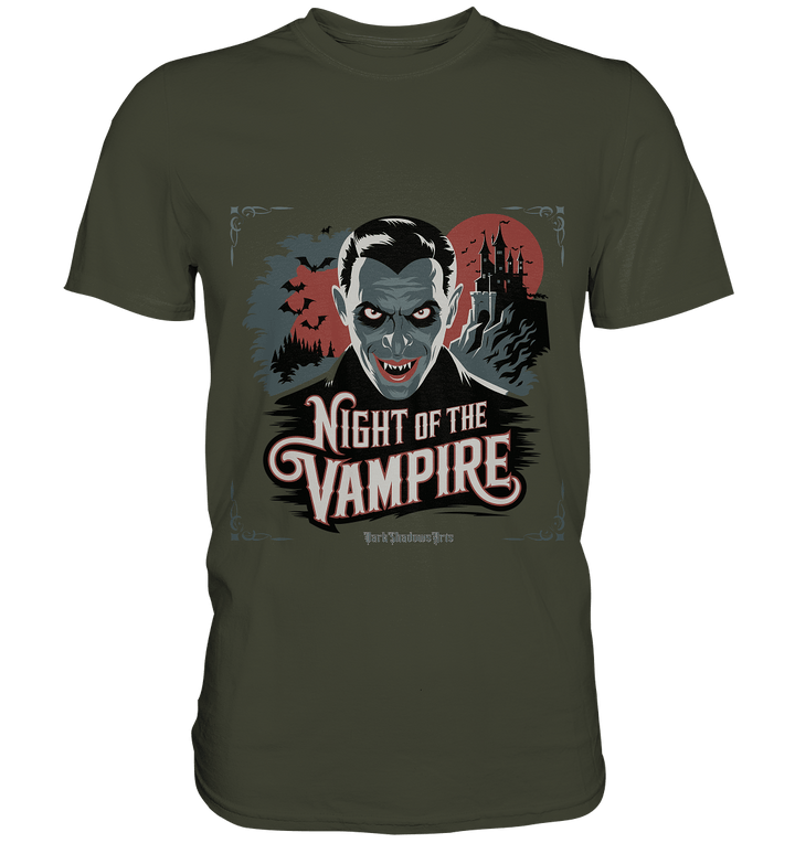 Night of the Vampire - Premium Shirt | Unisex - Shirts | Dark Shadows Arts