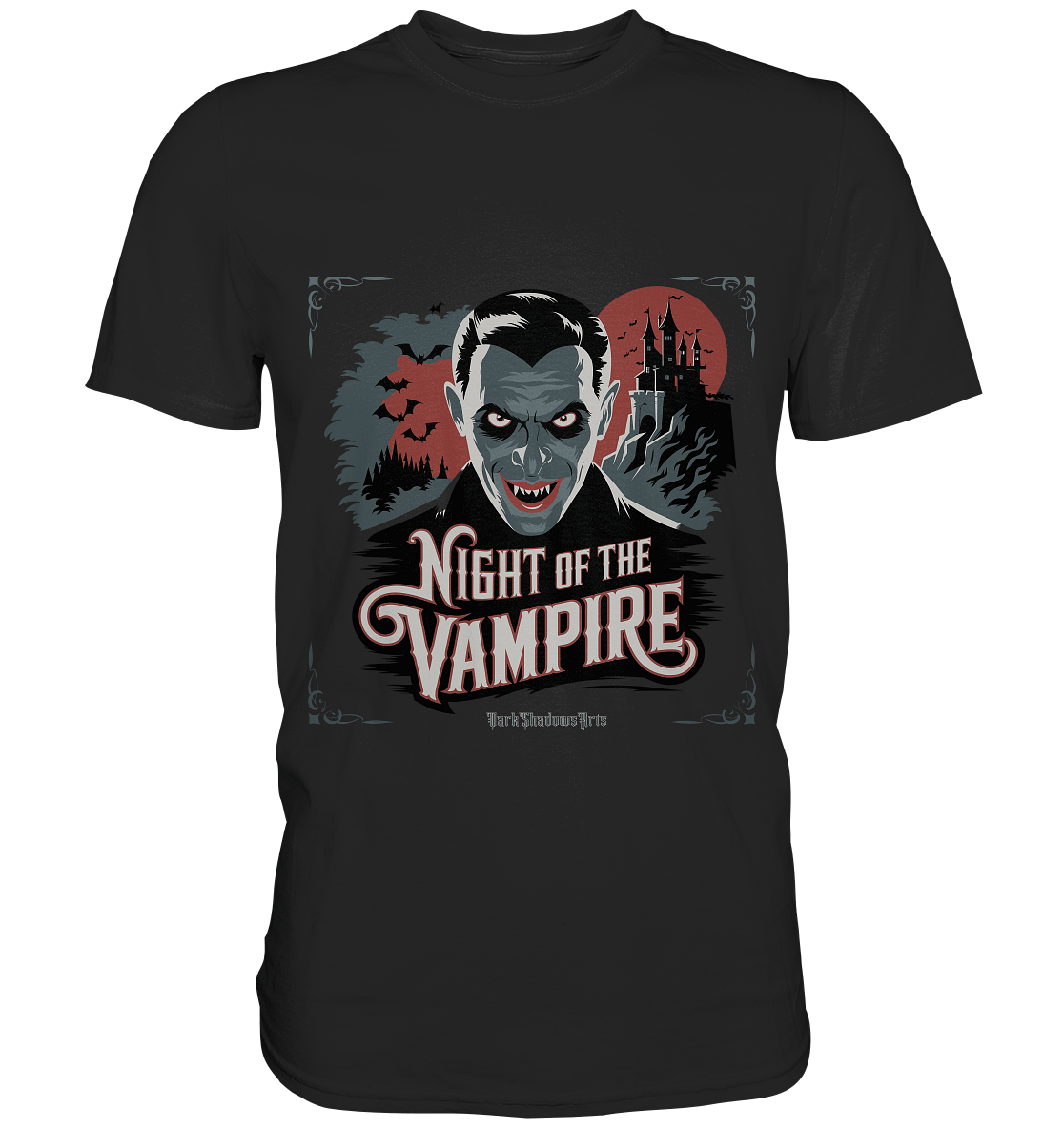 Night of the Vampire - Premium Shirt | Unisex - Shirts | Dark Shadows Arts
