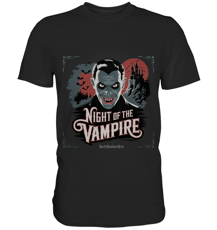 Night of the Vampire - Premium Shirt | Unisex - Shirts | Dark Shadows Arts