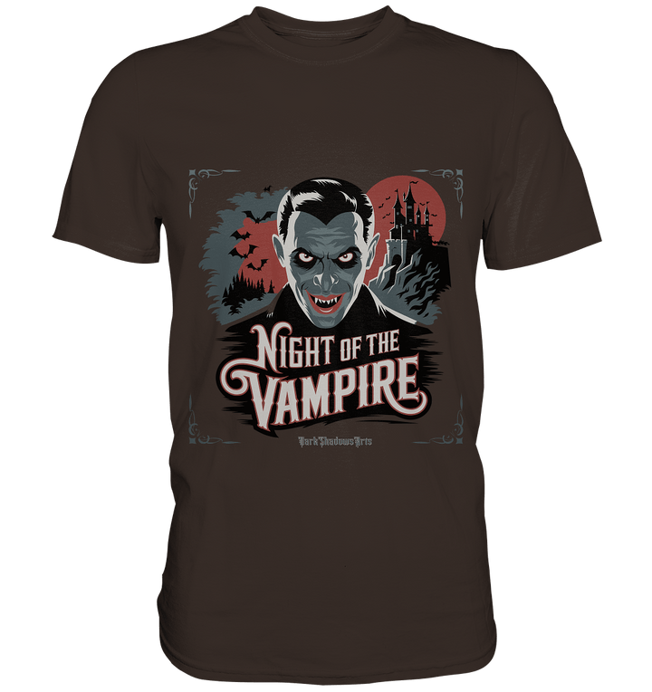 Night of the Vampire - Premium Shirt | Unisex - Shirts | Dark Shadows Arts