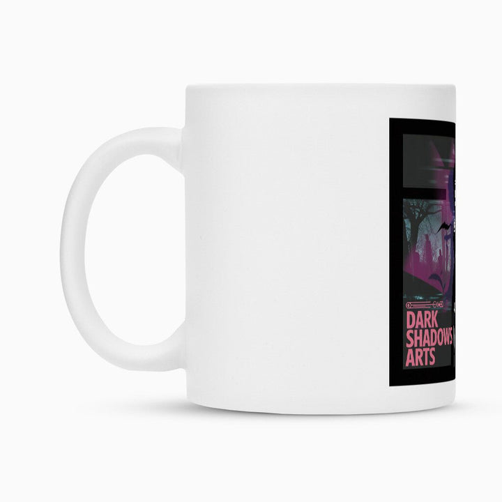 Night Queen – Gothic Eleganz im VHS - Glitch - Tasse | Mug | Dark Shadows Arts
