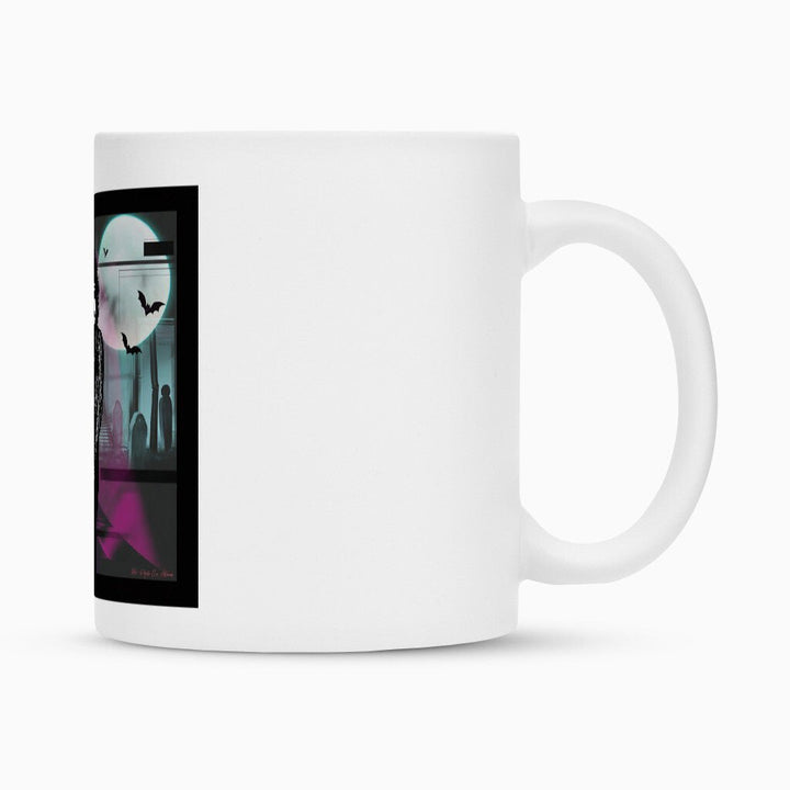 Night Queen – Gothic Eleganz im VHS - Glitch - Tasse | Mug | Dark Shadows Arts