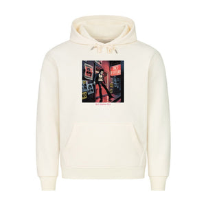 No Future Alley – Punk im Neonregen - HigherBlanks Premium Hoodie | Hoodie | Dark Shadows Arts
