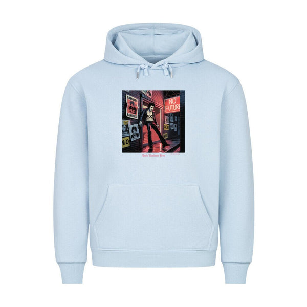 No Future Alley – Punk im Neonregen - HigherBlanks Premium Hoodie | Hoodie | Dark Shadows Arts