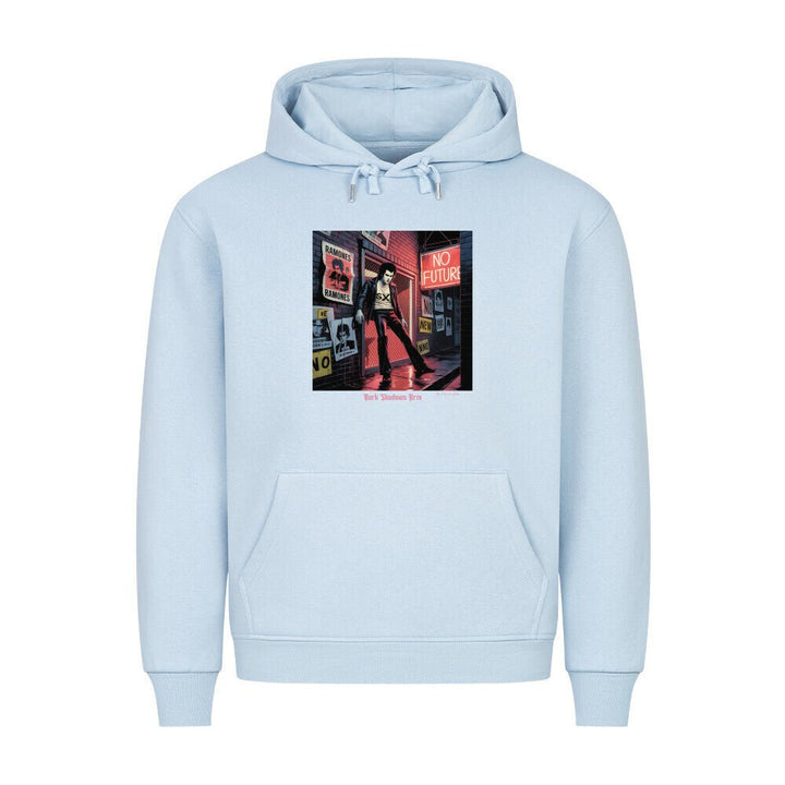 No Future Alley – Punk im Neonregen - HigherBlanks Premium Hoodie | Hoodie | Dark Shadows Arts