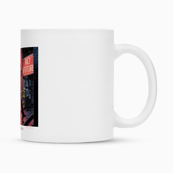 No Future Alley – Punk im Neonregen - Tasse | Mug | Dark Shadows Arts